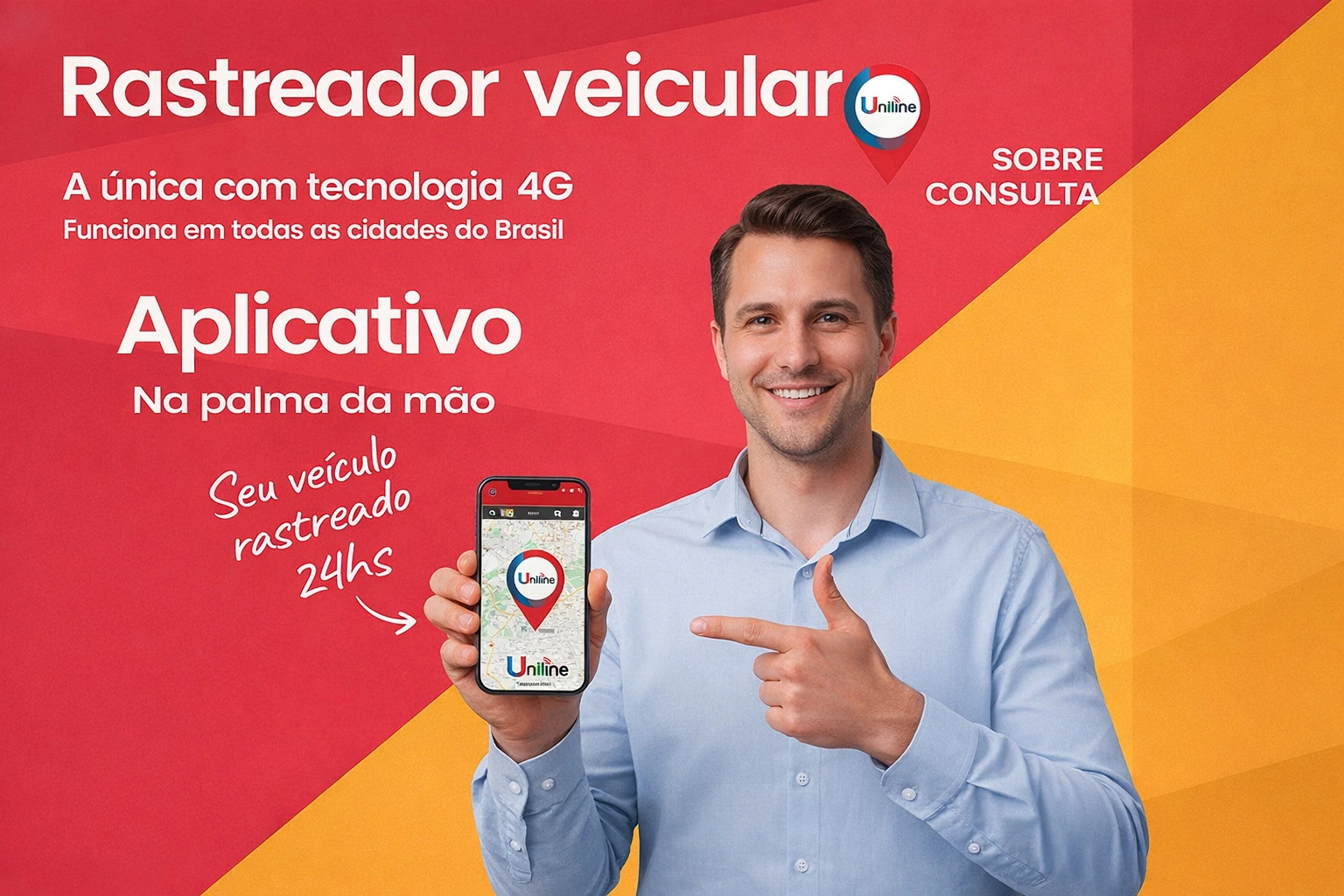 Aplicativo Uniline Rastreadores